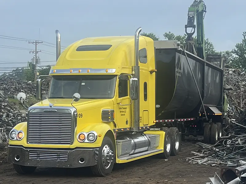 Recyclable metal transportation